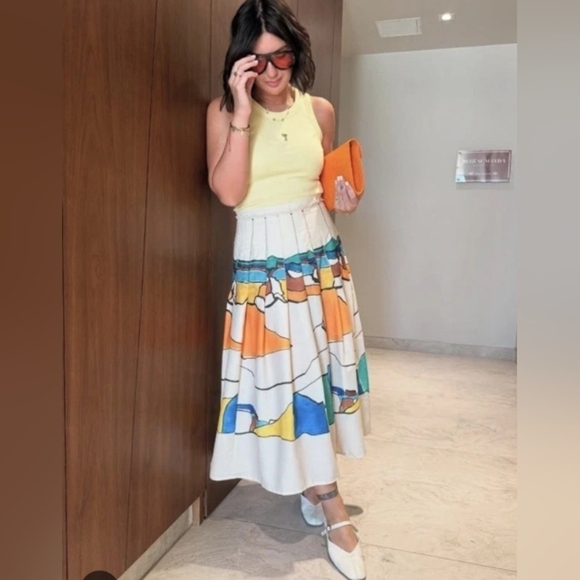 Zara ZW Collection Pleated Skirt - Picture 8 of 13